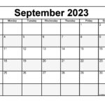 September 2023 Printable Calendar